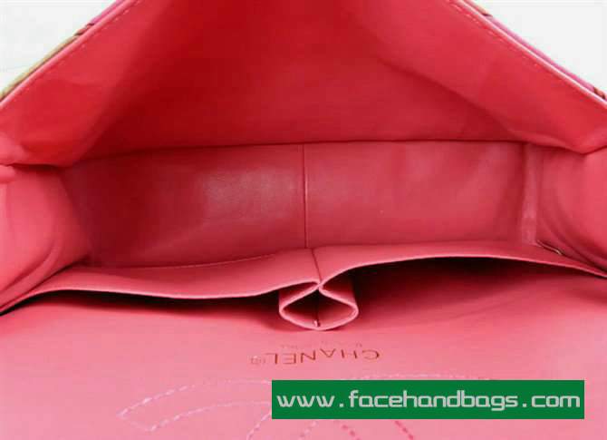 Chanel 2.55 Rose Handbag 50135 Gold Hardware-Pink Gold